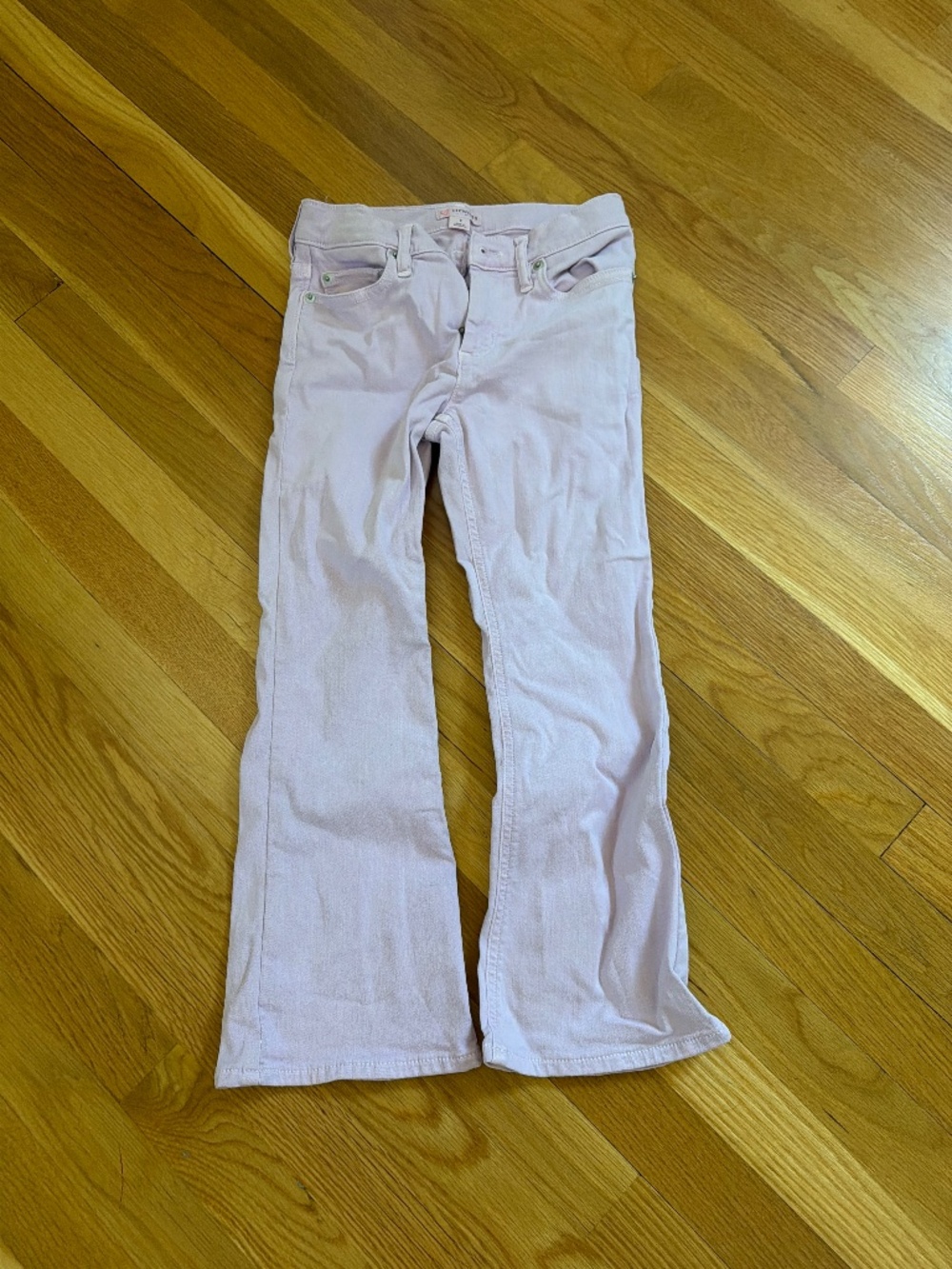 Crewcuts girls purple jeans